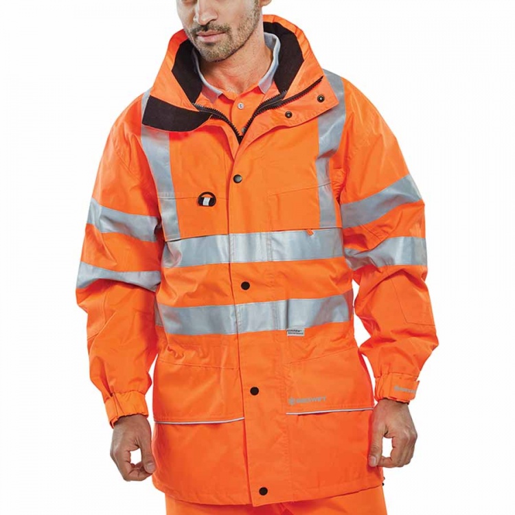 Beeswift CAROR Carnoustie RIS-3279-TOM Jacket Orange